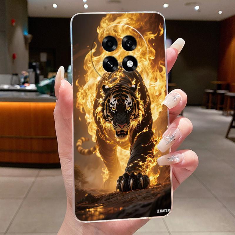 Hülle für OPPO F31 Pro Plus A6 GT A6 Max A6L 5G Hülle Luxus Drache Niedlich Cool Jungen Mädchen Klar Weich Transparent TPU Handyhülle