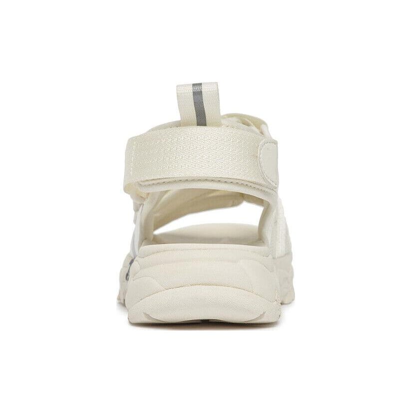 MLB Sandal Triple LA Dodgers Los Angeles Dodgers Slip Resistant Abrasion Resistant Sports Sandals Unisex White 3ASDCSS33-07IVS