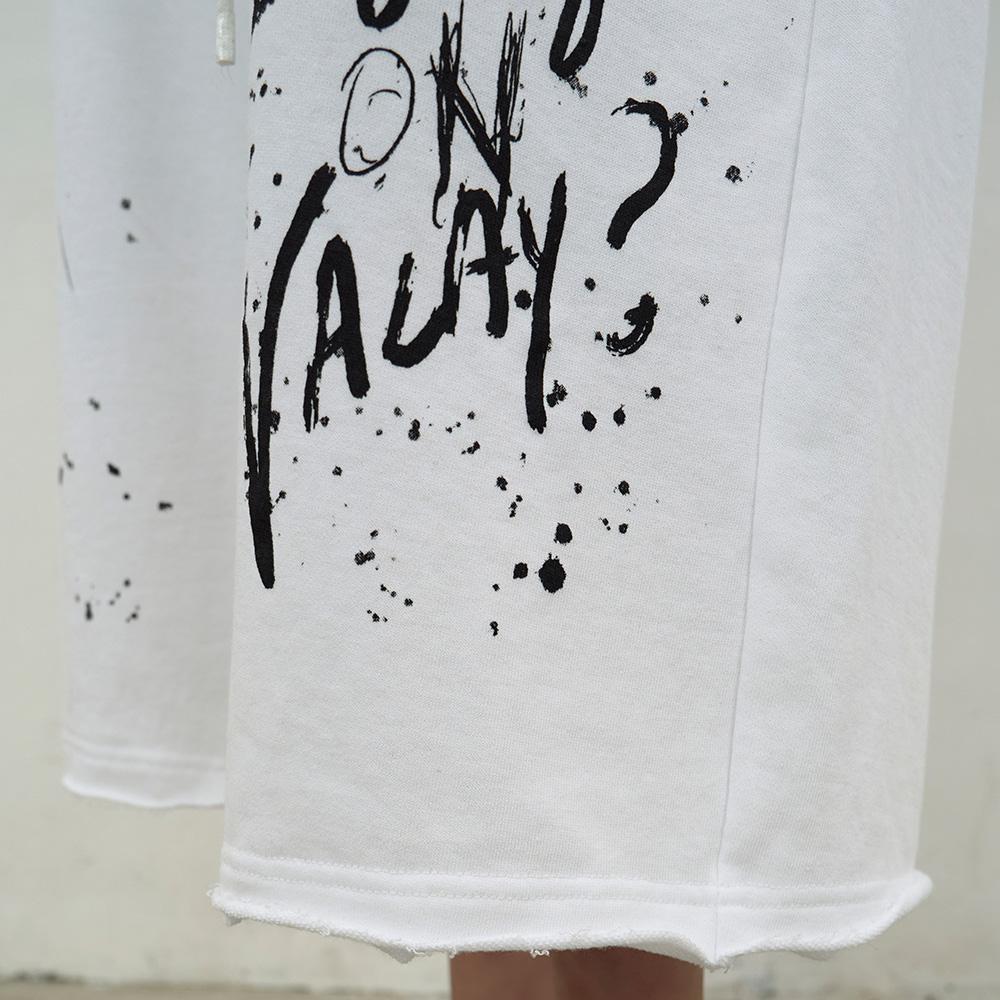 Lcdc Tm Printed Bermuda Sweatpants (White)