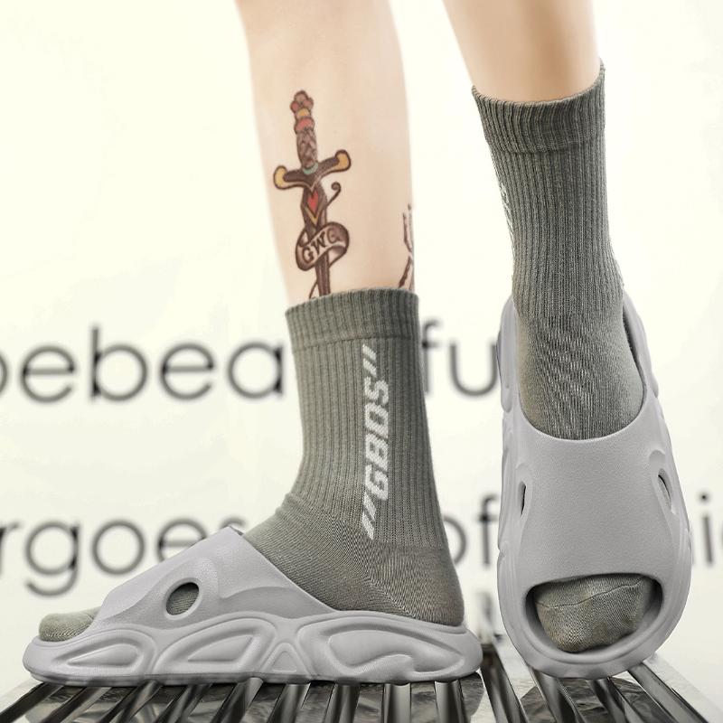 Fashion PARZIVAL Wholesale Summer Slippers Punk Men Slippers High Quality Beach Sandals Casual Shoes Slippers Street Platform Soft