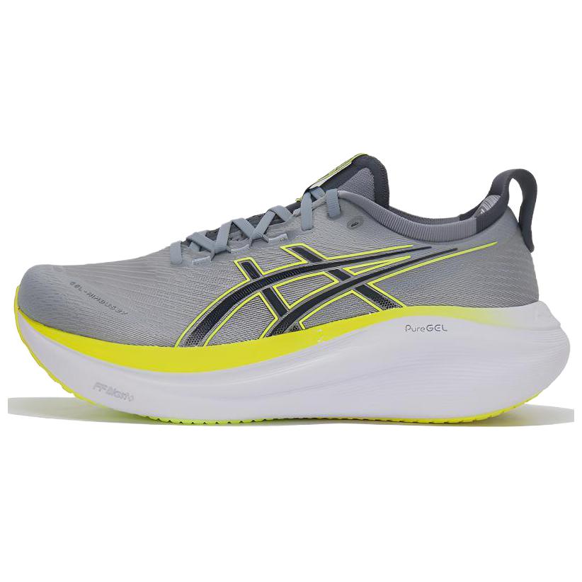 Asics Gel-Nimbus 27 Comfortable Versatile Breathable Running Shoes Men Sneakers Gray 1011B958-022
