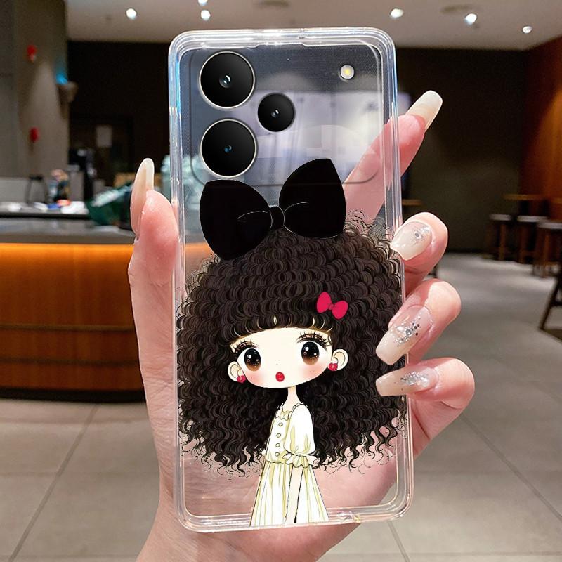Phone Casing For Realme P4 Pro 5G Back Cover Luxury Dragon Cute Cool Boys Girls Flowers Patterns Transparent Soft Silicone Case