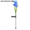 Outdoor Simulation Lily Waterproof Led Solar Light Lawn Lights Garden Decoration