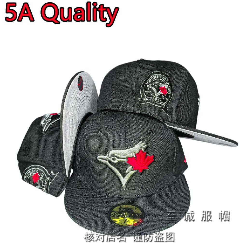 High-quality Blue Jays Baseball Cap for Women, Fully Enclosed and Non-adjustable, Men's Flat-brim Cap