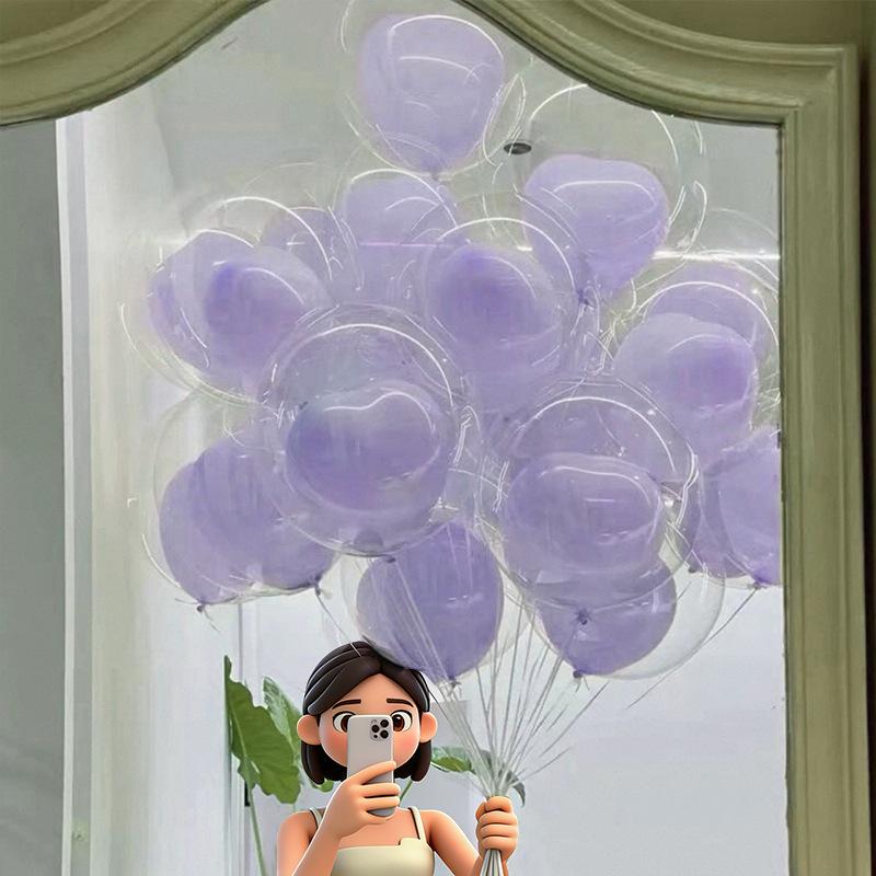 Şeffaf Bobo Balon Seti: Festival ve Parti Süslemeleri İçin 18", 24", 36"
