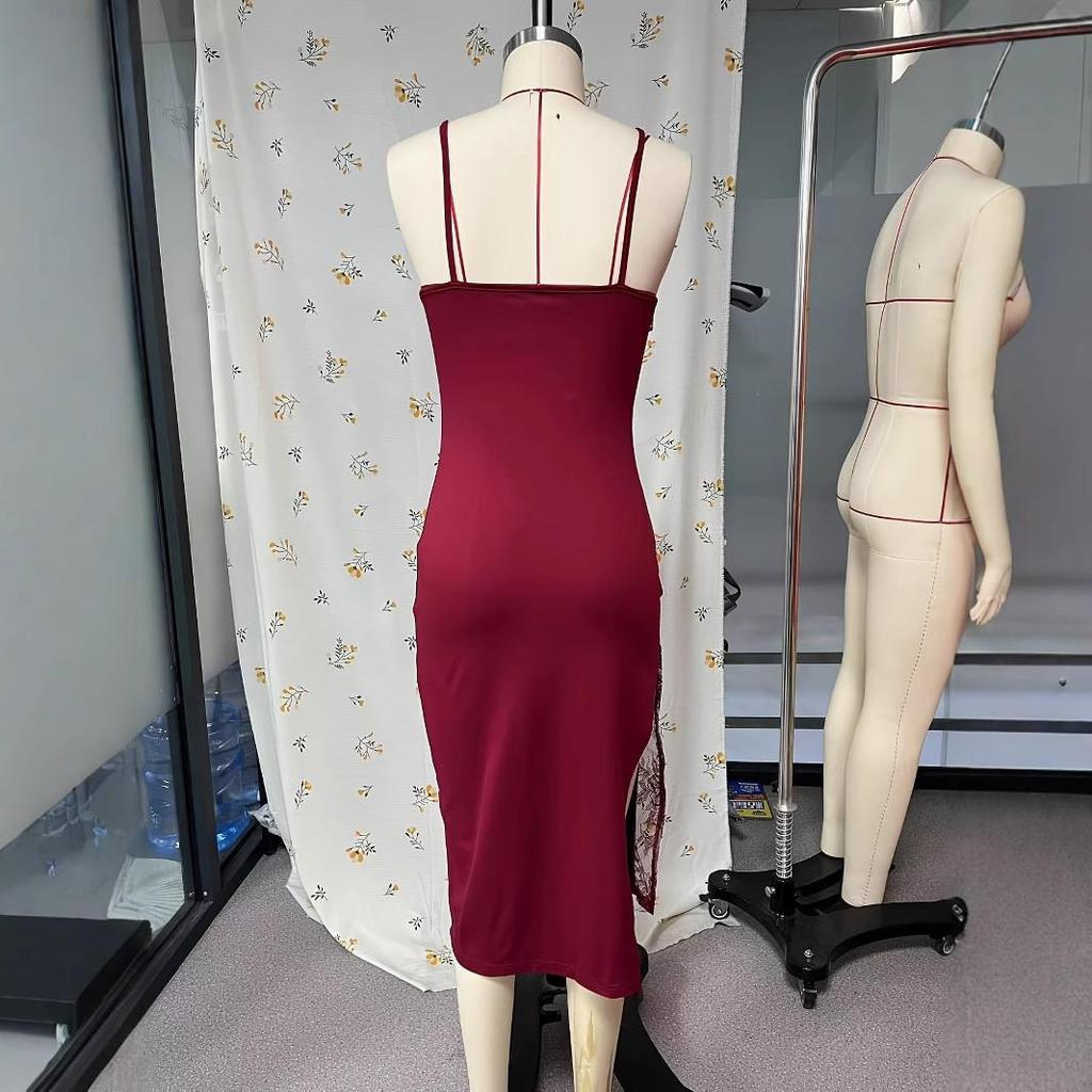Women's Summer Lace Sling Bodycon Sheath Sexy Nightdress - Pure Desire Style