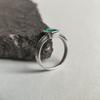 Silver Ring with Natural Agate 1.087ct, Item Weight 2.71 Gr (2196310)