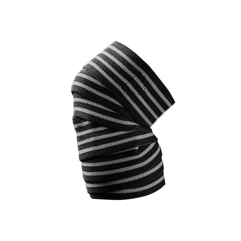 1pc Leg Knee Compression Wraps Gym Weight Lifting Squat Training Knee Protection Bandage Elastic Anti-Slip Sports Knee Brace