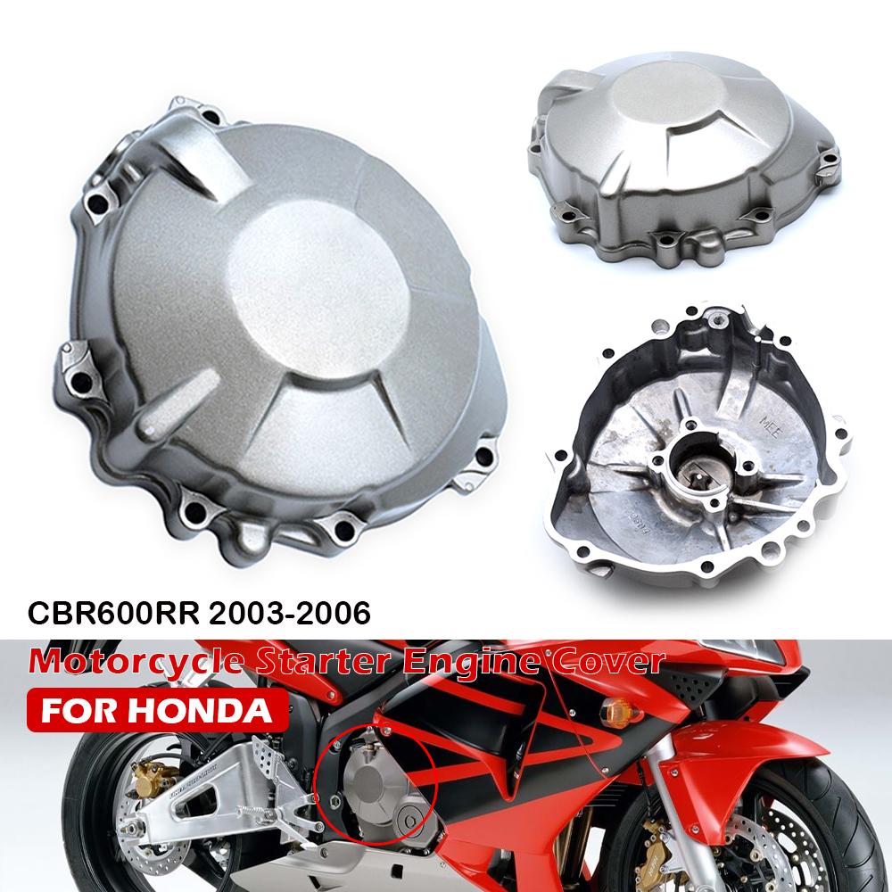 For HONDA CBR600RR 2003-2006 Motorcycle Left Stator Starter Engine Crankcase Cover Stator Covers