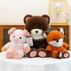 Adorable Pig Fox Plush Series: Animal Cushions & Dolls for Christmas Gifts