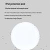 NVC LED IP40 Three-Proof Round Ceiling Light (24W, Cool White)