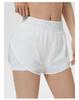 Women's 2026 High-Waisted Quick-Dry Fake Two-Piece Sports Shorts - Breathable Running & Yoga Fitness Shorts for Summer