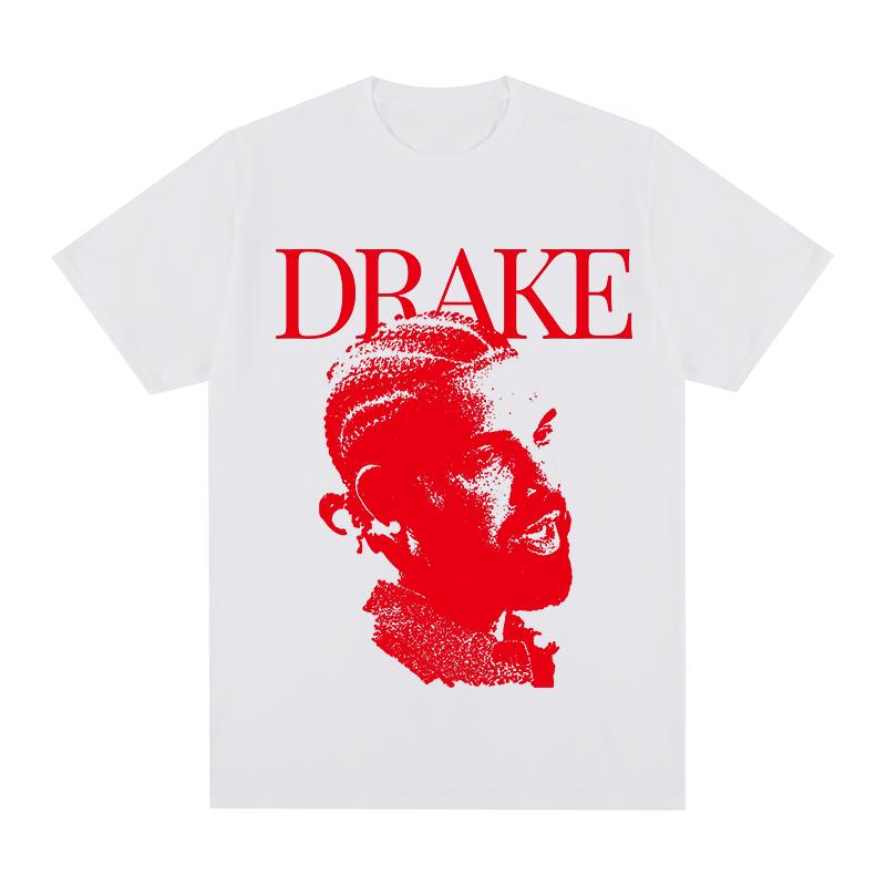 Drake Vintage Tshirt Aesthetic Pop Rapper Music Album for All the Dogs Cotton Men T shirt New TEE TSHIRT Womens tops