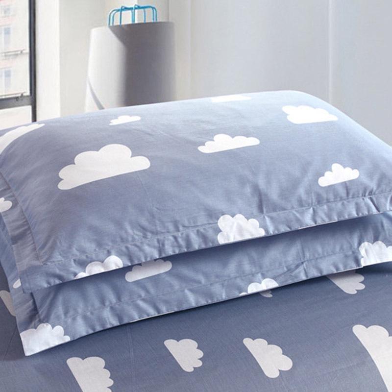 Soft Brushed Faux Cotton Pillowcase Bedding - Skin-Friendly for Kids