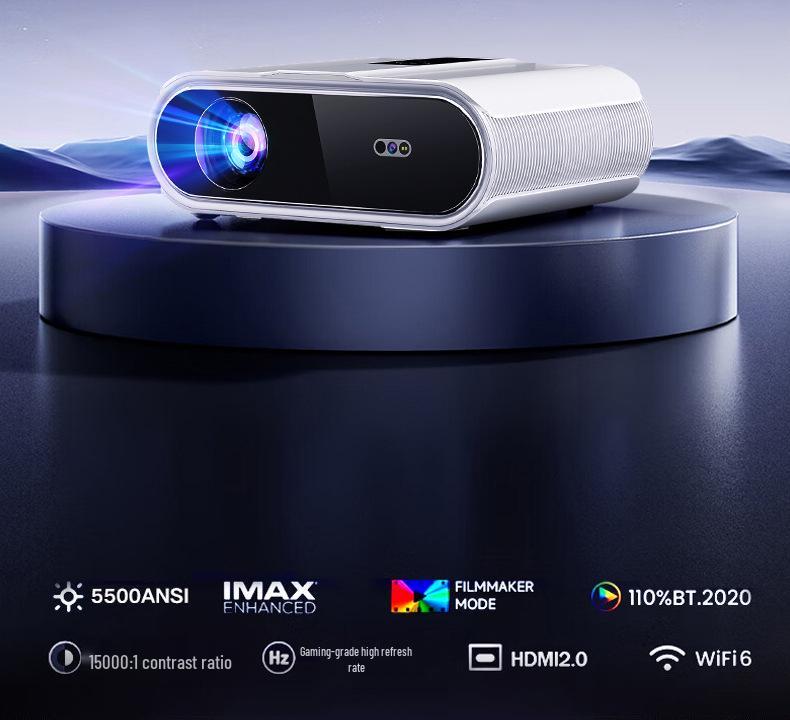 2025 Ultra HD Laser Projector - Home, Hotel, & Office Theater Projection with Large Screen