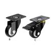 Universal Wheels Universal Wheels with Swivel Lock Strong Load Capacity Polyurethane Wheels Smooth Rolling for Furniture