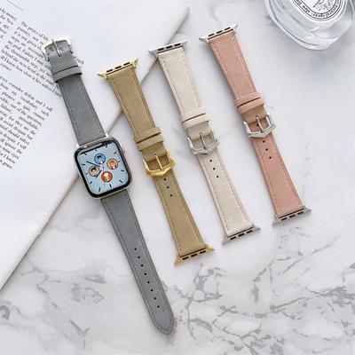 Wygodny pluszowy skórzany pasek do paska iwatch 44mm 42mm 40mm 38mm 41mm 45mm 49mm iwatch8 7 SE 6 5 4 3 2 1 seria