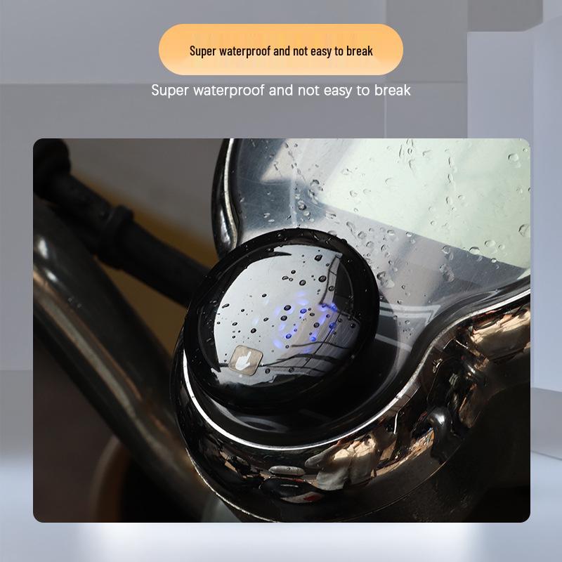 Ceas auto și ceas electronic LED rezistent la apă, sensibil la atingere, pentru vehicule electrice