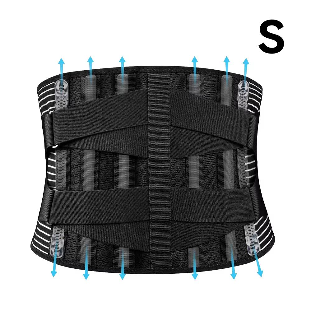 Unisex Sport Back Brace Lower Back Stress Relief Breathable Adjustable Waist Trainer Weight Loss Abdomen Belt,Ergonomic Design