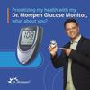 DR. MOREPEN GlucoOne Blood Glucose Monitor Model BG 03 with 25 Strips
