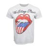 THE ROLLING STONES FLAGGA TUNG DISTRESSAD LOGGA T-shirt