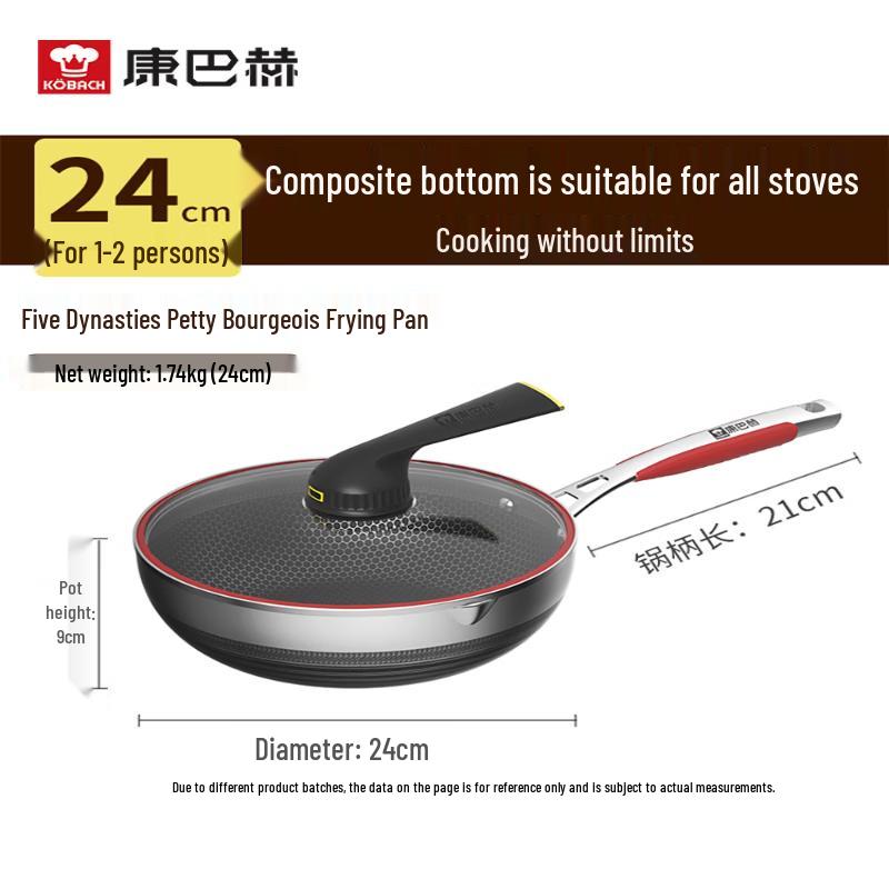 

KOBACH 316L Stainless Steel Non-Stick Wok
