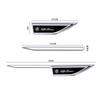 Car Stickers For Alfa Romeo For Alfa Romeo Giulia Stelvio MiTo Giulietta 147 156 159 166 4C Car Chrome Car Body Side Doors Blade