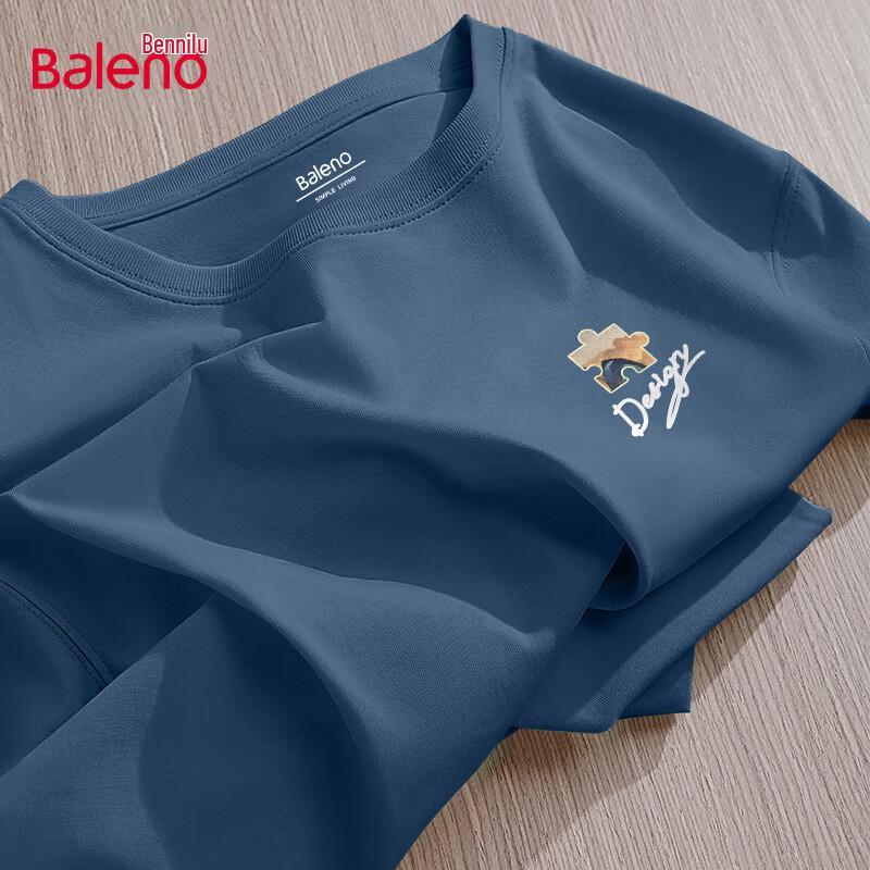 Baleno Men s 220G Pure Cotton Loose Fit Long Sleeve T-Shirt 3XL