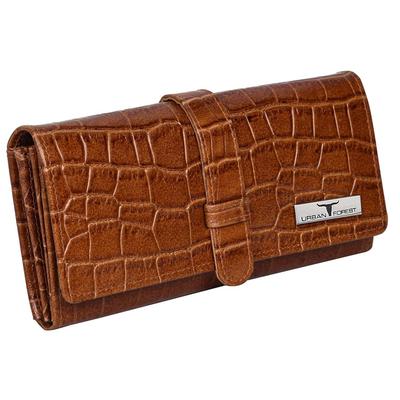 Danny Cognac Leather Wallet for Women