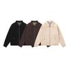 PLANETMUSIC Retro Reversible Plaid Lapel Jacket for Men - Spring/Autumn Collection