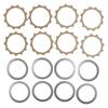 Clutch Kit Iron Friction Plates for Suzuki GSF400 M/N/P GSX400 GSXR400 J/RR