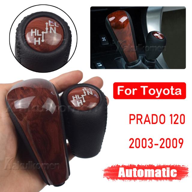 Manopla de câmbio de carro para Toyota Land Cruiser Prado 120 2003-2009 Manopla de câmbio automática Cabeça de bola Estilo de carro