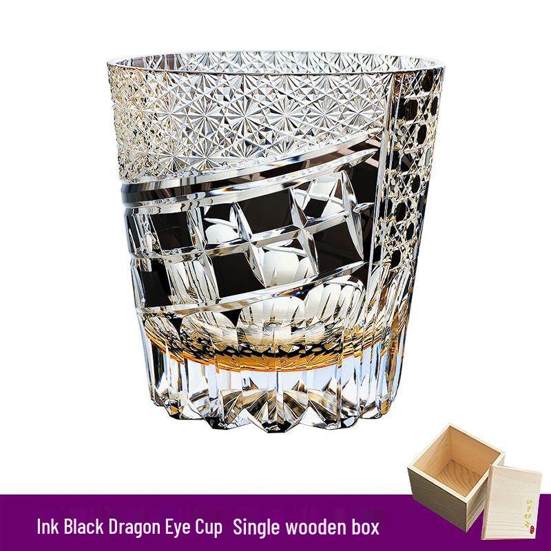 

Хрустальные стаканы для виски в стиле Эдо Кирико (Серия «Дракон и Феникс») Standard