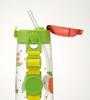 Skater Water Bottle with Straw Clear One Push Hungry Caterpillar 480ml Girls PDSH5 Children's