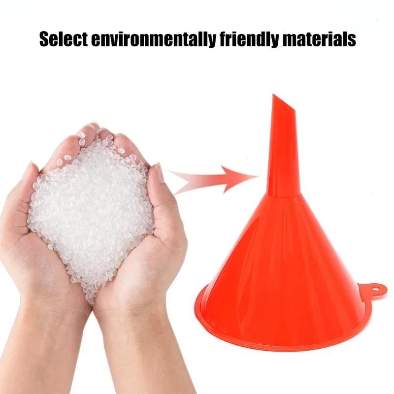 4PCs Anti-splash Motorcycle Car Oil Filling Funnels Gasoline Oil Change Refueling Tool Oil Funnels Filling Tool Auto Accessories