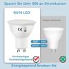 LED Bulb - NETTLIFE - GU10 6W - 5000K (White Cold) - Angle 120° - Non Dimmable