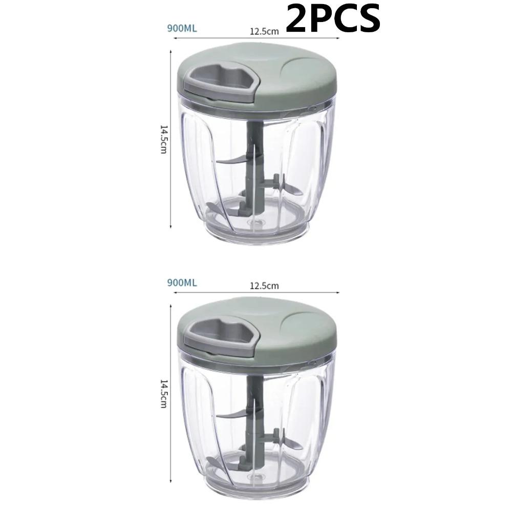 Kráječ na česnek 500/900 ml Ruční rotační kráječ zeleniny Kráječ Kráječ ovoce Drtič česneku Kuchyňské mixéry Mlýnek na maso