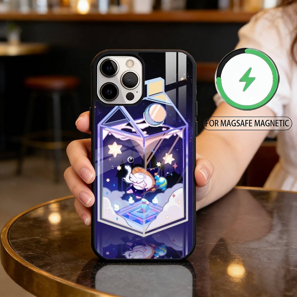 Game C-Cookie Run K-Kingdom Magnetic For Magsafe Wireless Charging Phone Case For iPhone17,16,15,14,13,12,11 Plus,Pro Max