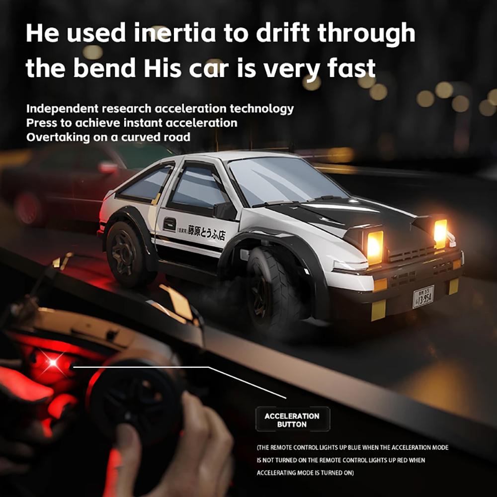 1/64 RC Drift Car Mini Desktop Remote Control Racing Cars 2.4G 4WD High Speed Off-road Drifting Vehicle Electric Toys Car Gifts