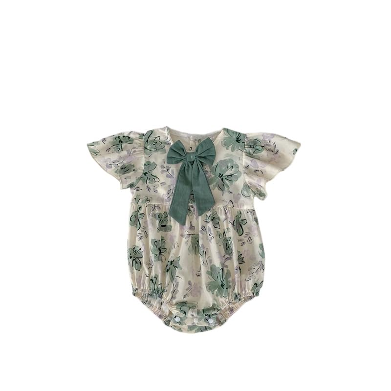 

Romper Green Ruffle Romper Baby 66 [Sick Kids] [Item] зелёный