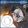 INFINAUTO Wheel Hub Centric Ring OD 69.1mm to ID 59.1mm Wheel Center Shaft Shock