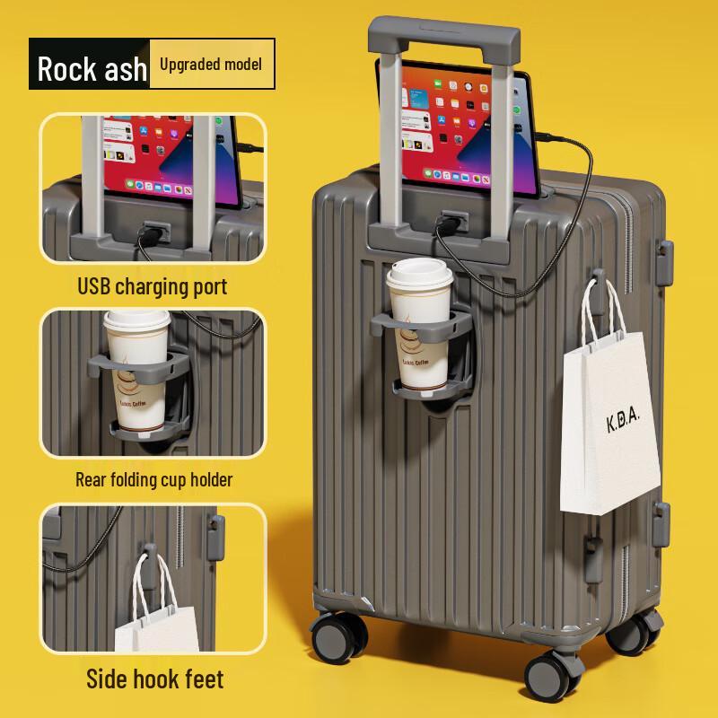 Kuaichi Minimalist ABS&PC Spinner Luggage