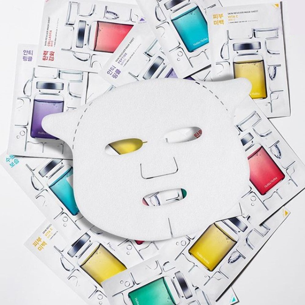 HOLIKA HOLIKA [1+1]SkinlessCURE 5 Types of Mask Sheets