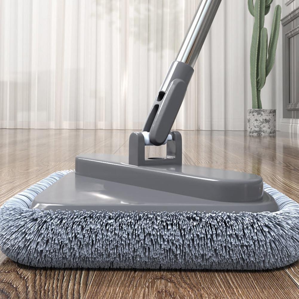 Practical Floor Cleaning Mop with Bucket Squeeze Floor Mop Hand-Free 360 Rotatable Adjustable for Automatic Door Corner