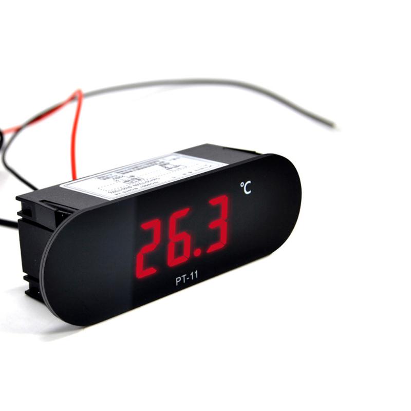 Manometro Auto Universale Sensore Temperatura Acqua Con Portastrumento Kit Per