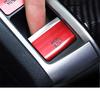 4 Pcs Car Electronic Handbrake Button Cover For Honda Civic 2016 2017 2018 2019