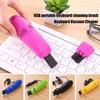 Brosse d'ordinateur portable Couleurs pratiques Aspirateur de clavier USB Pratique 6 Nettoyeurs pour imprimante