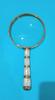 Brass Manifer Magnifying Glass with Leather Storage Case, Handmade Magnifying Lance, Classic Look