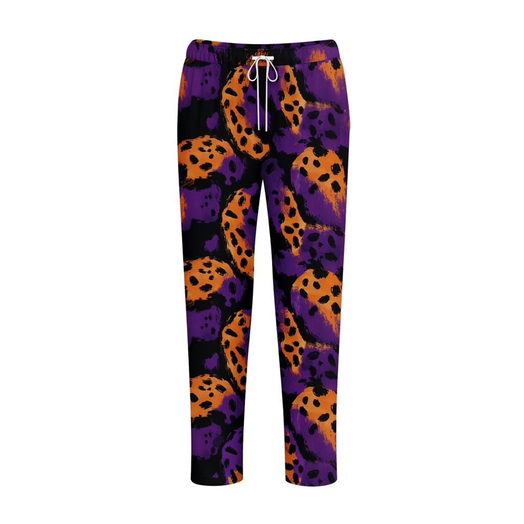 Bedruckte Oberteile für die Arbeitsuniform in Übergröße für Damen, V-Ausschnitt, Halloween-Aufdruck, kurzärmliges Fun-T-Shirt, Workwear-T-Shirt mit Taschen