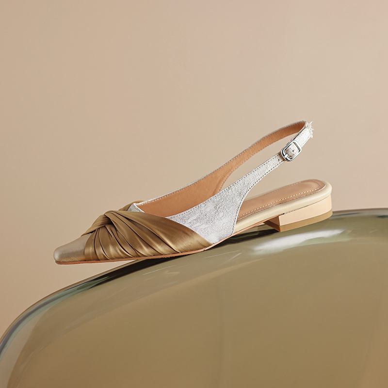 

Krazing Pot Кожа коровы принт ткань красота весна лето размер 40 толстый низкий каблук женские квадратный носок с открытой пяткой туфли-лодочки 35 абрикосовый